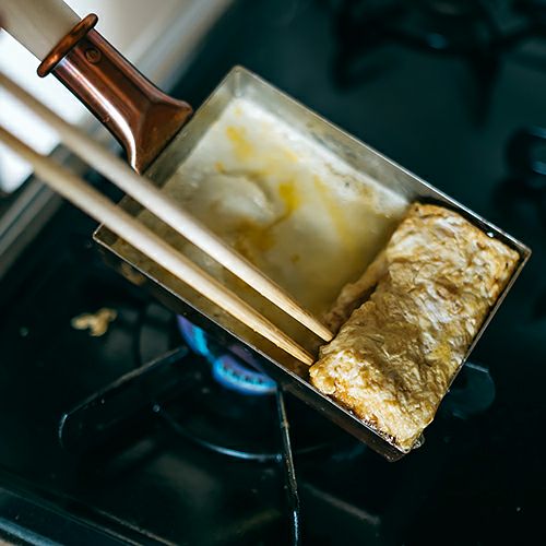 中村銅器製作所（なかむらどうきせいさくじょ）】銅玉子焼鍋 12cm 長