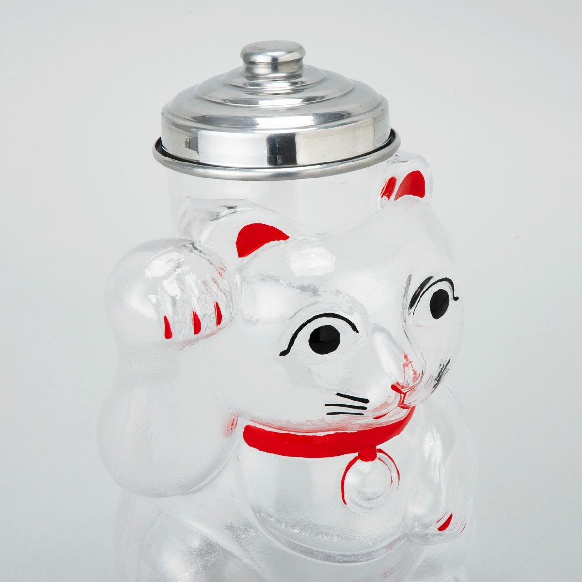 廣田硝子（ひろたがらす）】招き猫 菓子びん/東京都 | ロカルコストア
