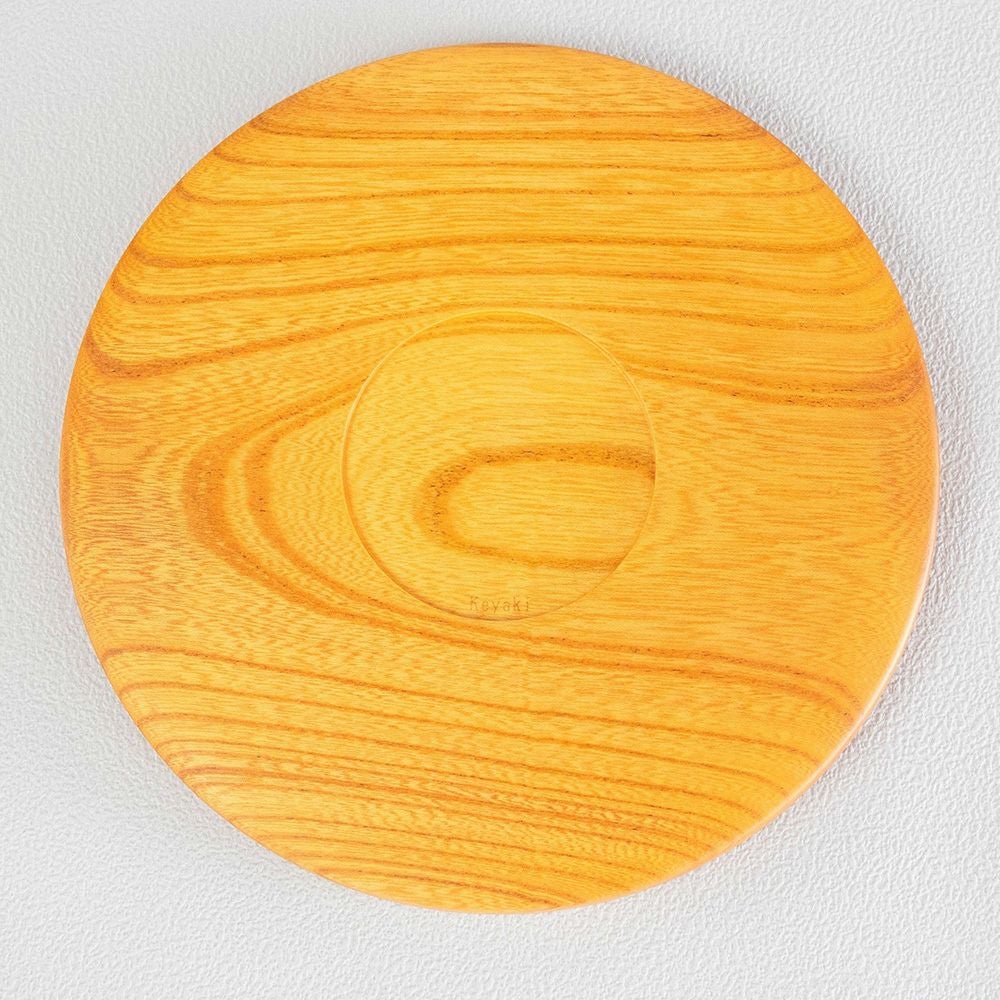 薗部産業株式会社】仁取皿 ケヤキ φ18cm×2cm/φ21cm×2cm/φ24cm×2cm