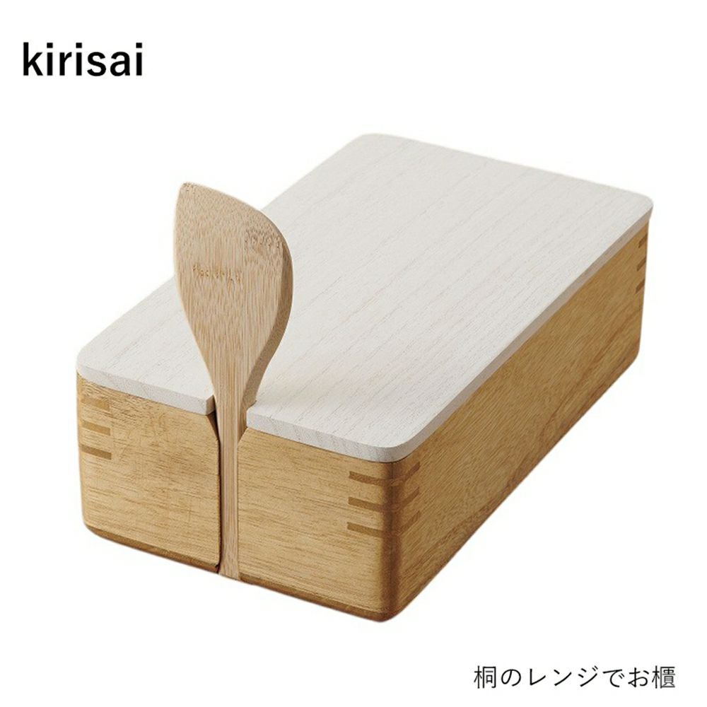愛桐のタガ埋め込み式お櫃　貴重品 お値打ち物です。3合用。入手困難品 kirisai】 桐のレンジでお櫃 | ロカルコストア