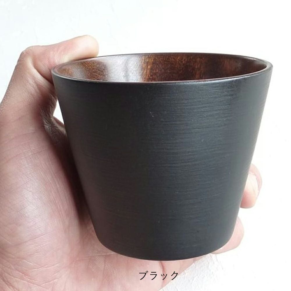 川口屋漆器店/87.5】フリーカップ レッド/ピンク/オレンジ/イエロー