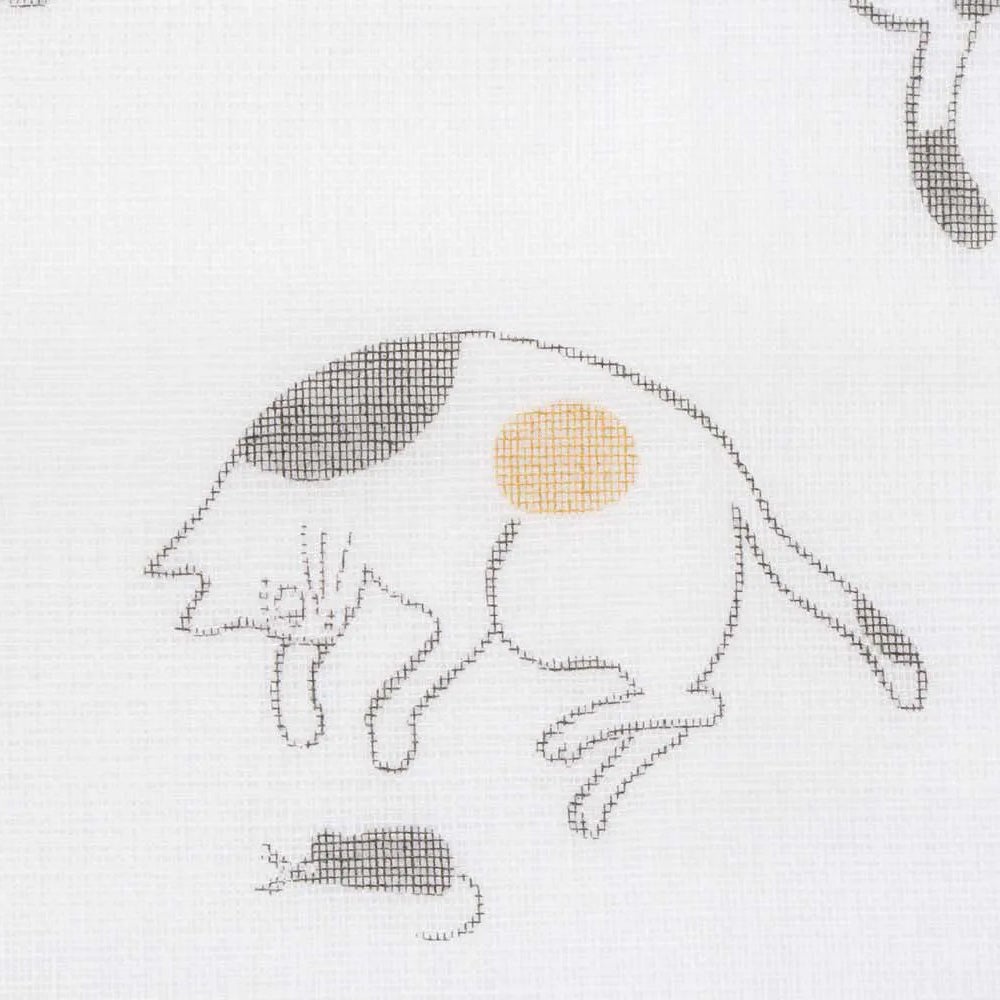 中川政七商店】はにゃふきん/ミケ・トラ・クロ /かや織ふきん